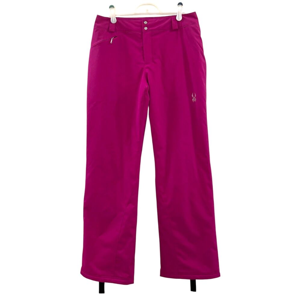 Spyder Women’s Winner Athletic Fit Pant  Magenta Hot Pink Size 8 Ski Snow Pants